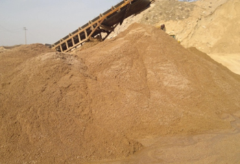 Mineral sand drying
