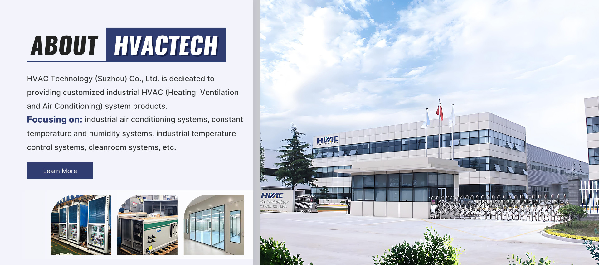 Industrial HVAC system overview